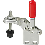 Toggle Clamp, Vertical Type, Straight Base, Clamp Bolt Adjustable, Clamping Force 294 N