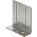 Steel Pipe Fittings/L-Shaped Angle Brackets/Single/Double Slot