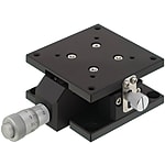 [High Precision] Z-Axis, Linear Guide Low Profile - Micrometer Head / Feed Screw