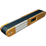 Flat Belt Conveyor Motor Integrated Type - 3-Groove Frame