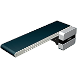 Flat Belt Conveyor Full Belt Type - Head Drive, 2-Groove Frame