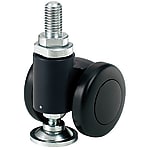 Casters for Aluminum Frames - with Leveling Mounts Light Load Type