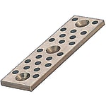 Lubrication-Free Slide Plate (STRL/STRLU/STRLUP/STRLT), Copper Alloy (Upper and Lower Surfaces Polished) Type