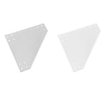 [Clean & Pack]6 Series (Slot Width 8 mm) - Sheet Metal Plates for Aluminum Extrusions, Corner Type