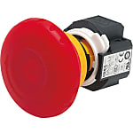 Illuminated Emergency Stop Switch Mounting Hole φ16, φ22, φ30