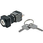Key Lock Switch Mounting Hole φ16, φ22, φ30