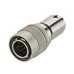 Metal One-Touch Connectors · HR10 Series, Straight Plug