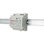 Switching Power Supply (DIN Rail-Mounting, Low-Profile, 24 VDC Output)
