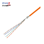 CC-Link IE, EtherCAT Industrial Ethernet Cable CAT5e Double Shield (Solid Wire / Stranded Wire) UL Compliant Custom Length LAN Cable
