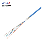 CC-Link IE, EtherCAT Industrial Ethernet Cable CAT5e Double Shield (Solid Wire / Stranded Wire) UL Compliant Custom Length LAN Cable