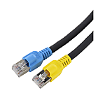 สาย LAN อ่อนตัวสูง CAT5e STP (ชีลด์สองชั้น) รองรับ CC-Link IE ใช้สายโรบอท