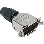 EMI Countermeasure D-Sub Connector with Metal Hood