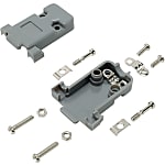 Dsub connector EMI countermeasure product/general-purpose product Resin hood