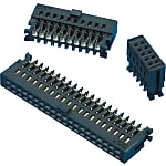 Press-fit MIL Female Connector for Discrete Wires