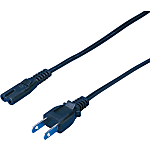 AC Cord, Fixed Length (PSE), With Both Ends, Cable Shape: Round