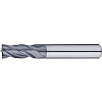 XAC series carbide square end mill, 4-flute / short model