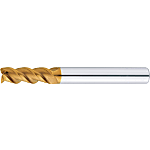 TSC series carbide multi-functional square end mill, 3-flute, 45° spiral / SR Flute Length