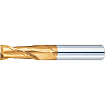 TSC series carbide square end mill, 2-flute / 2D Flute Length (short) model
