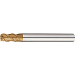 TSC Series Carbide Compound Radius End Mill for High-Speed Feed Machining/3-Flute/45° Spiral/Short Type