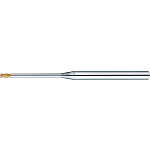 TSC series carbide long neck radius end mill, 4-flute / long neck model