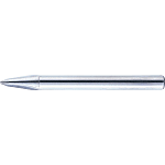 Carbide Straight Edge Taper Corner Angle End Mill, 2-flute / Tip Diameter Specification Type