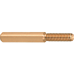 Electrode for Pseudo-Screw Tough Pitch Copper / Copper Tungsten