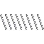 Gauge Steel Pin Gauge Set (Multiple Diameter Set Type)