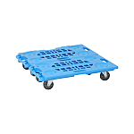 Dolly, Connectable Resin Platform Truck 400 × 680 (Nylon Caster Type)
