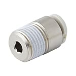 For General Piping, Mini-Type Tube Fitting, Hex Socket Head Straight