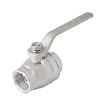 Stainless Steel Ball Valve, TSS Series, Lever Handle Type, Oil-Free Processing