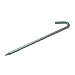 Irregular Shape J-Type Rope Stopper (Bright Chromate)