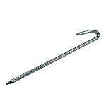 Irregular Shape J-Type Rope Stopper (Bright Chromate)