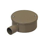 Circular Box for Exposure (Covering Lid) (1-Way Output)