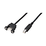 Extension Cable For Communication, For USB 2.0, Panel Mount Type