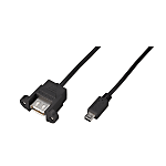 Extension Cable For Communication, For USB 2.0, Panel Mount Type