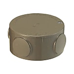 Round Box For Exposure (Blank Type) 1- To 4-Way Combination Type