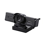 8‑Megapixel PC Camera With Built-In Stereo Microphone / High-Definition Glass Lens / With Lens Hood / Black