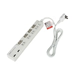 Power Strip With Switches And USB Ports