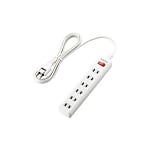 Lightning protection Power Strip (With Collective Switch)
