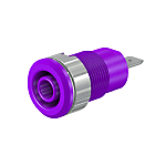 Staubli SLB4-F/N-X, ø4 mm Socket for Insulated Safety Plug