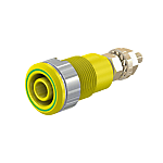 Staubli SLB4-G ø4 mm Socket for Insulated Safety Plug