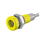 Staubli LB-I4R Insulator, ø4 mm Socket With MULTILAM With Metal Screw