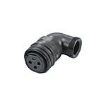 CE05/JL04V European Standard / Waterproof Angle Plug (Thread Type) (R1)