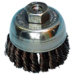 Knotted Cup Brush for Motorized Use EKC