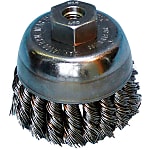 Knotted Cup Brush for Motorized Use VKC