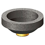 Air Grinder (Ultra-Precision Type), Impulse Cup Grinding Wheel
