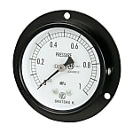 Ordinary pressure gauge (D frame embedded type, ø60)