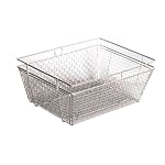 Stainless Steel Cleaning Basket, Square / Square Tapered
