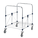 Dust Cart - with Bumper / with Large Casters
