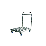 Aluminum Transport Cart, MT Cart, Loading Platform Double-Folding Type